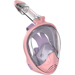 G2RISE Máscara de Buceo, Máscara de Snorkel de Cara Completa 180 Vista Panorámica con Montaje de Snorkel Desmontable, Diseño Antiniebla y Plegable par precio