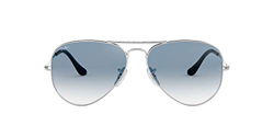 Ray-Ban - Gafas de sol Aviador RB3025 para hombre, Silver características