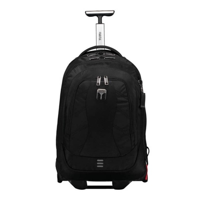 Totto Hulu Mochila con Ruedas para Portátil hasta 15&quot; Negro