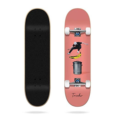 Tricks Banana 7.75"x31.60" Complete Skateboard, Adultos Unisex, Multicolor (Multicolor), 7.75"