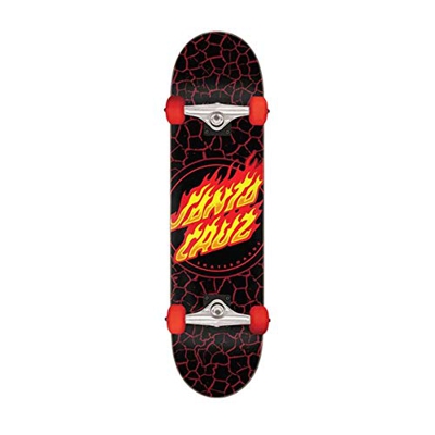 Santa Cruz Flame Dot 8.0" compleet Skateboard