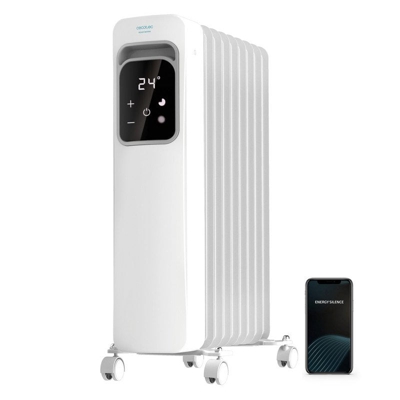 Cecotec ReadyWarm 9000 Touch Connected Radiador de Aceite 9 Elementos 2000W