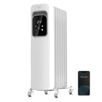 Cecotec ReadyWarm 7000 Touch Connected Radiador de Aceite 7 Elementos 1500W