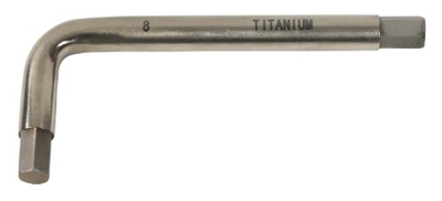 KS Tools 965.0504 - Llave hexagonal de titanio, 7/64"