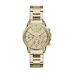 Armani Exchange Reloj Cronógrafo para Mujer de Cuarzo con Correa en Acero Inoxidable AX4327 en oferta