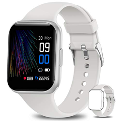 NAIXUES Smartwatch, Reloj Inteligente IP68 para Mujer Hombre, Reloj Deportivo con Monitor de Sueño Pulsómetro Podómetro Notifica Whatsapp, Pulsera Act precio