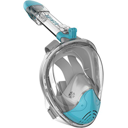 G2RISE Máscara de Buceo, Máscara de Snorkel de Cara Completa 180 Vista Panorámica con Montaje de Snorkel Desmontable, Diseño Antiniebla y Plegable par en oferta