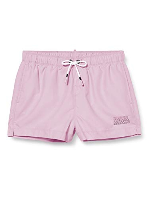 Superdry Sorrento Swim Short Pantalones Cortos, Rosa (Orchid Bouquet 5sx), L para Hombre