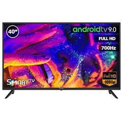 TV LED INFINITON 40" INTV-40MA700 Full HD 700HZ - Smart TV - Android 9.0 - Reproductor y Grabador USB - HDMI - Modo Hotel en oferta