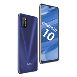 CUBOT Note 7 Smartphone 5.5" Teléfono móvil 4G 3100mAh Dual SIM Android 10.0, Triple Cámara 16GB ROM Face ID CUBOT Oficial,Azul características