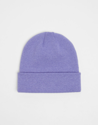 Bershka Beanie Monocolor Mujer Morado en oferta