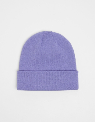 Bershka Beanie Monocolor Mujer Morado