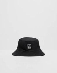 Bershka Sombrero Bucket Print Hombre Negro precio