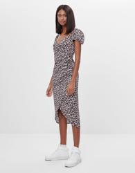 Bershka Vestido Midi Tirantes Mujer S Multicolor características