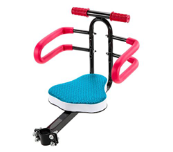 4484 Asiento para la bicicleta delantero con el asiento blando de hasta 30 kg - Azul precio