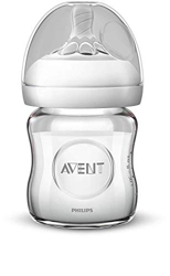 Philips Avent SCF051/17 - Biberón natural de cristal, 120 ml características