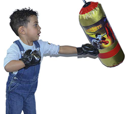 ML Set Juego DE Boxeo con Guantes Y Saco para NIÑOS Mayor DE 3 AÑOS Idea DE Regalo Verde (Dorado) precio