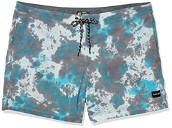 Hurley M Session Tie Dye 16' Bañador, Hombre, Obsidian, 30 características