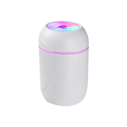 KKmoon 260ML Humidificador,Humidificadores de Aire con Alimentación USB, Difusor de Aceite Esencial para Dormitorio,Oficina,Hogar,Coche（rosa） precio