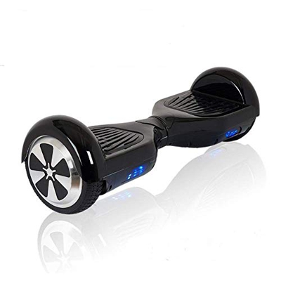 ACBK - Patinete Eléctrico Hover Autoequilibrio con Ruedas de 6.5" (Altavoces Bluetooth con Luces Led integradas), Velocidad máxima: 10-12 km/h - Auton