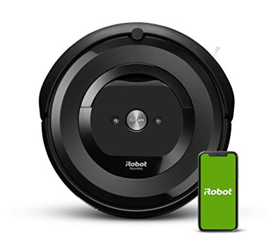 iRobot Roomba e5 Aspiradora robotizada, 0,6 L (Sin bolsa, Alrededor, Alfombra, Suelo duro, Laminado), Carbón vegetal