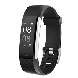 YAMAY Pulsera Actividad con Pulsómetro Mujer Hombre, Monitor de Actividad Deportiva, Ritmo Cardíaco, Impermeable IP67, Reloj Fitness, smartwatch con P en oferta