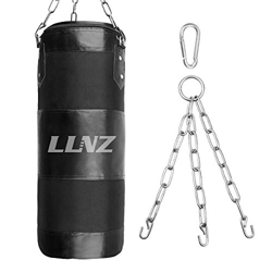 Luniquz Saco de Boxeo Colgante sin Relleno con Cadena de Montaje para niños y niñas precio