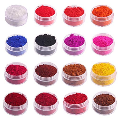 TYTOGE Mica Powderfor Lip Gloss Lipstick Pigment Powder Polvo de Brillo Natural Comestible para la fabricación de Esmalte de Labios