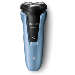 Philips S1070/04 AquaTouch Wet & Dry Men's Electric Shaver – Blue en oferta