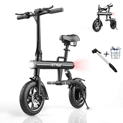 SOUTHERN WOLF Bicicleta eléctrica Bicicleta eléctrica Plegable para Adultos, Scooter eléctrico 250W Motor sin escobillas Batería 7.5Ah 3 Modos de Velo en oferta