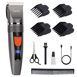 Cortapelos Profesional Hombre,Cortadores de Cabello Eléctricos Inalámbricos para Hombres Cortadora de Barba Recargable, Cortadora de Cabello Profesion en oferta