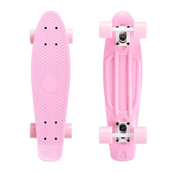 SKATEBOLT Alouette Mini Penny Cruiser - Tabla completa de monopatín de 55,88 cm para niños y niñas para principiantes, cubierta de plástico de alto re en oferta