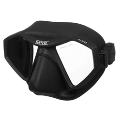 SEAC M70 máscara de Freediving y Pesca submarina en Apnea, con Volumen Interno reducido, Unisex-Adult, Negro, estándar precio