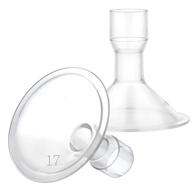 Maymom Brand - Protector de pecho pequeño para bombas de mama Medela,17 mm