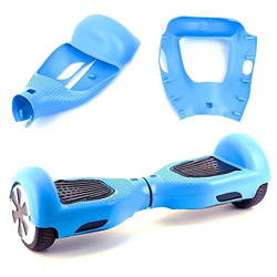 Willdo Silicone Cove para 6.5"2 Wheels Balance Scooter - Balance Hover Board Protector Funda Cubierta (Azul Claro) en oferta