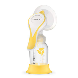 Medela sacaleches Harmony. Extractor manual con embudo Flex (talla M incluida) compacto, ligero y fácil de montar con tecnología 2-phase expression qu características