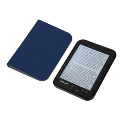 BTIHCEUOT E-Reader de 6 Pulgadas con Pantalla de Tinta electrónica de resolución 800x600 300DPI E-Book con Cubierta Azul (16GB 8GB 4GB)(Negro 8g) características