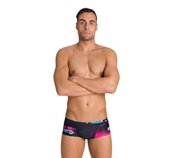 ARENA M One Debug Low Waist Short Shorts, Hombre, Black Multi, 90 precio