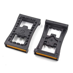 AISE SM-PD22 MTB Flat Plate Tacos de Bicicleta de Carretera, Flotador autoblocante Ciclismo Bicicleta Pedal Pedal de Bloqueo Adecuado para M520 M540 M características