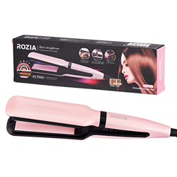 Planchas del pelo Elegante Plancha pelo Ensanchado Calentador PTC Plancha de pelo Anti-escaldaduras Plancha de pelo Profesional Plancha pelo Profesion en oferta