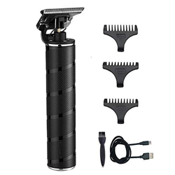 Hair Clipper Trimmer,Anself Carga USB portátil Retro Grabado Cortador de pelo eléctrico IPX4 Impermeable Hombre Profesional Uso doméstico Cortadora características