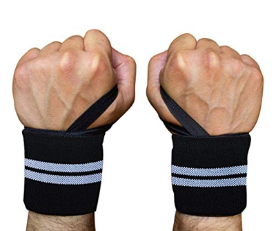 Muñequeras Deportivas Unisex para Hombre y Mujer, Wrist Wraps 18” para Gimnasio Box Uso en Actividades Fitness Weightlifting Deadlifting Calistenia Ha