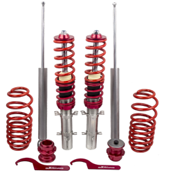 Street Suspensión Roscada Kit para VW MK4 GOLF / GTI / JETTA / NEW BEETLE Nuevo características