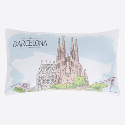 Funda de cojín - Sagrada Familia 030x050 cm Blanco características