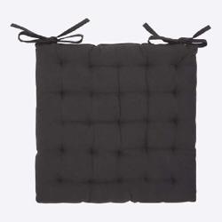 Cojín silla - Basic negro 040x040 cm Negro precio