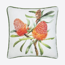 Funda de cojín - Proteas 045x045 cm Blanco características