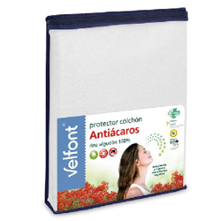 Protectores Colchón Antiácaros - Antiácaros 160x190 cm Blanco en oferta