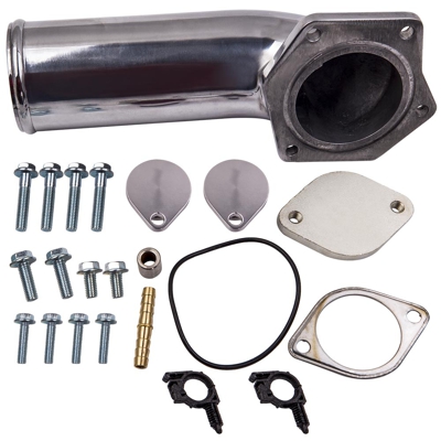 EGR Eliminar Kit para Ford F-250 F-350 F-450 6.4L 391ci OHV V8 + Codo de entrada