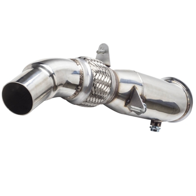 4 pulgada Downpipe Gato Delete Tubería Acero inoxidable para BMW N20 230i/320i/430i 16-