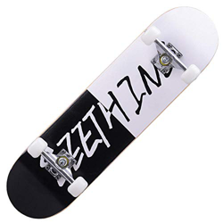 LVSEDE Skateboard Arce De 7 Capas Tabla Skate 80 * 20Cm Antideslizante Y Amortiguador Monopatines Puede Soportar 150 Kg Usuarios 4 Rondas De Adultos J en oferta